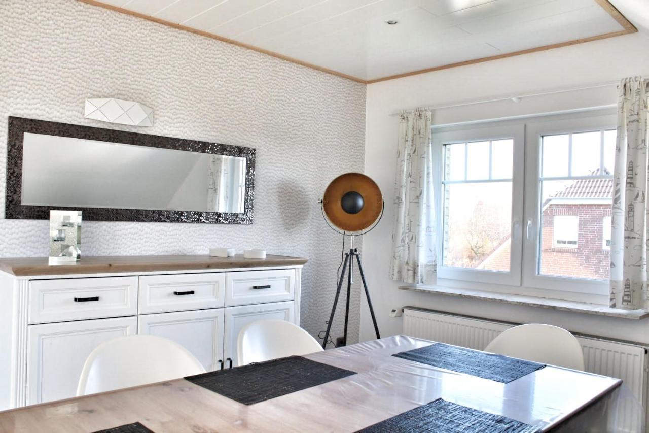 Nordsee Anker Unsere Moderne 87 Qm Ferienwohnung Mit Zwei Schlafzimmer In Norden Ortsteil Ostermarsch מראה חיצוני תמונה